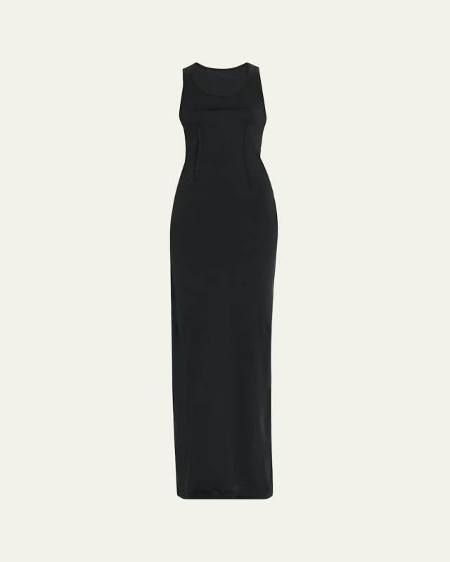 Sleeveless Knit Tank Dress